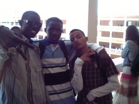 me,mouhamadou and sidy
